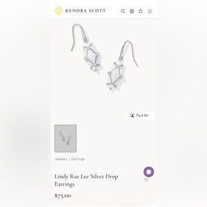 Kendra Scott Lindy Rae Lee drop Earrings